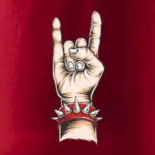 Rocková ruka s náramkem