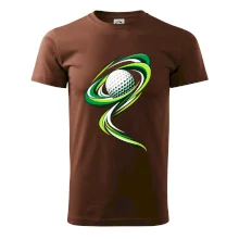 Golfový míček zelená dynamika