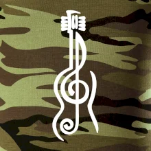 Houslový klíč kytara