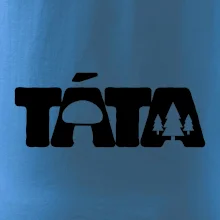 Táta nápis - houbař