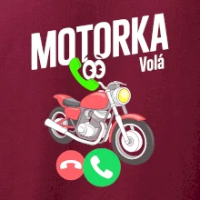 Karikatura motorka silnice volá