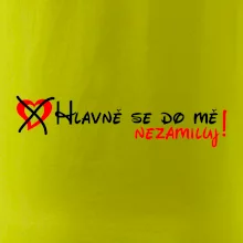 Hlavně se do mě nezamiluj