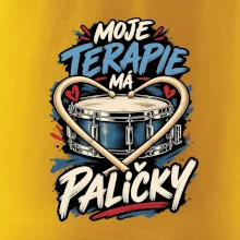 Moje terapie má paličky - srdce bubeníka