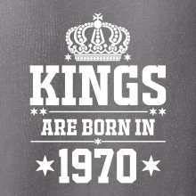 Kings are born in 1970