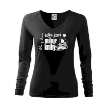 Černobílá holka, která miluje knihy - Vaše jméno