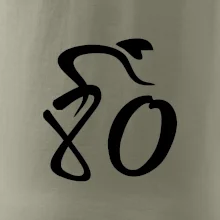 Cyklista slaví osmdesátiny (80)