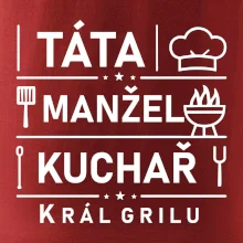 Táta manžel kuchař král grilu
