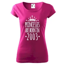 Princesses are born in 2003 Princesses are born in 2003