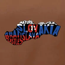 Mapy - názvy měst - Slovensko