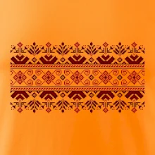 Ukrajinský vzor - červený