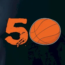 Basketball kulaté narozeniny 50