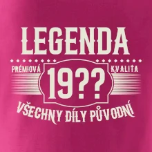 Legenda vlastní ročník všechny díly původní