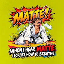Matte vyčerpání po zápase