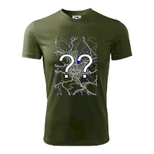 Vaše město - Mapa s vodními toky