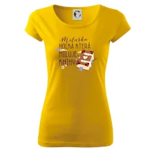 Kniha - Holka, která miluje knihy -  Vaše jméno