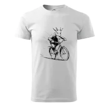 Drsný kozel na kole