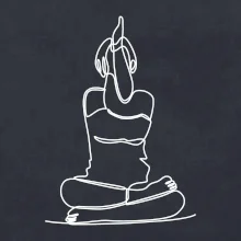 Jóga v sedu jedním tahem