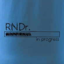 In progress titul RNDr. doktor / doktorka přírodních věd