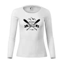 Na vodu - pádla hory (vlastní nápis)