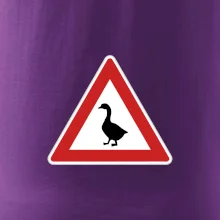 Dopravní značka - Pozor husa