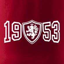 Narozeninový motiv - znak - 1953