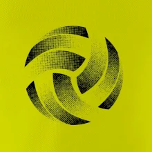 Volejbalový míč tiskový design