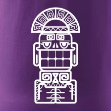 Mayové - socha se zuby