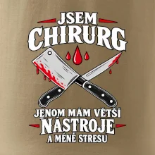 Řezník chirurg s většími nástroji