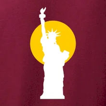 Socha svobody slunce