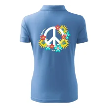 Peace symbol abstraktní