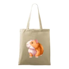 Morče - kreslené, bílo oranžové