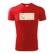 Mapa Báňské dráhy z Moravské Ostravy do Doubravy