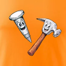 Parové triko - Kladivo a hřebík