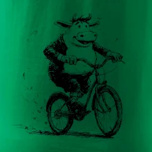 Tlustá kráva na kole