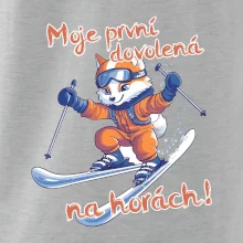 Moje první dovolená na horách oranžová liška