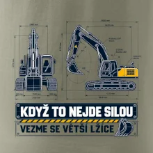 Když to nejde silou vezme se větší lžíce