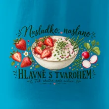 Nasladko naslano hlavně s tvarohem
