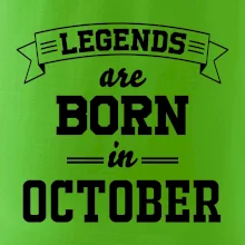 Legends are born in October