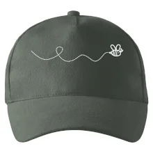 Dráha letu včely - vlnovka