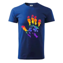 LGBT hand print