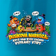 Dusíková narkóza když ryby vyprávějí vtipy