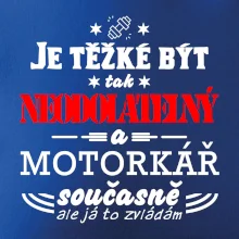 Je těžké být tak neodolatelný - motorkář