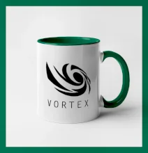 Vortex logo jednobarevné