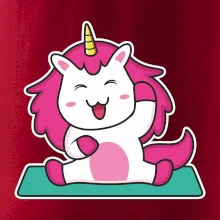 Yoga veselý jednorožec