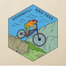 Downhill and free kluk/holka