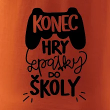 Konec hry, zpátky do školy