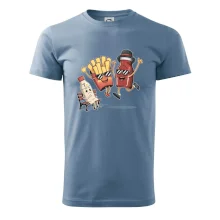 Souboj o hranolky kečup tatarka