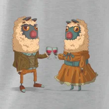 Alpaky s vínem pár