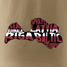 Mapy - názvy měst - Lotyšsko