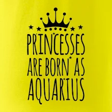 Princesses are born as Aquarius - Vodnář